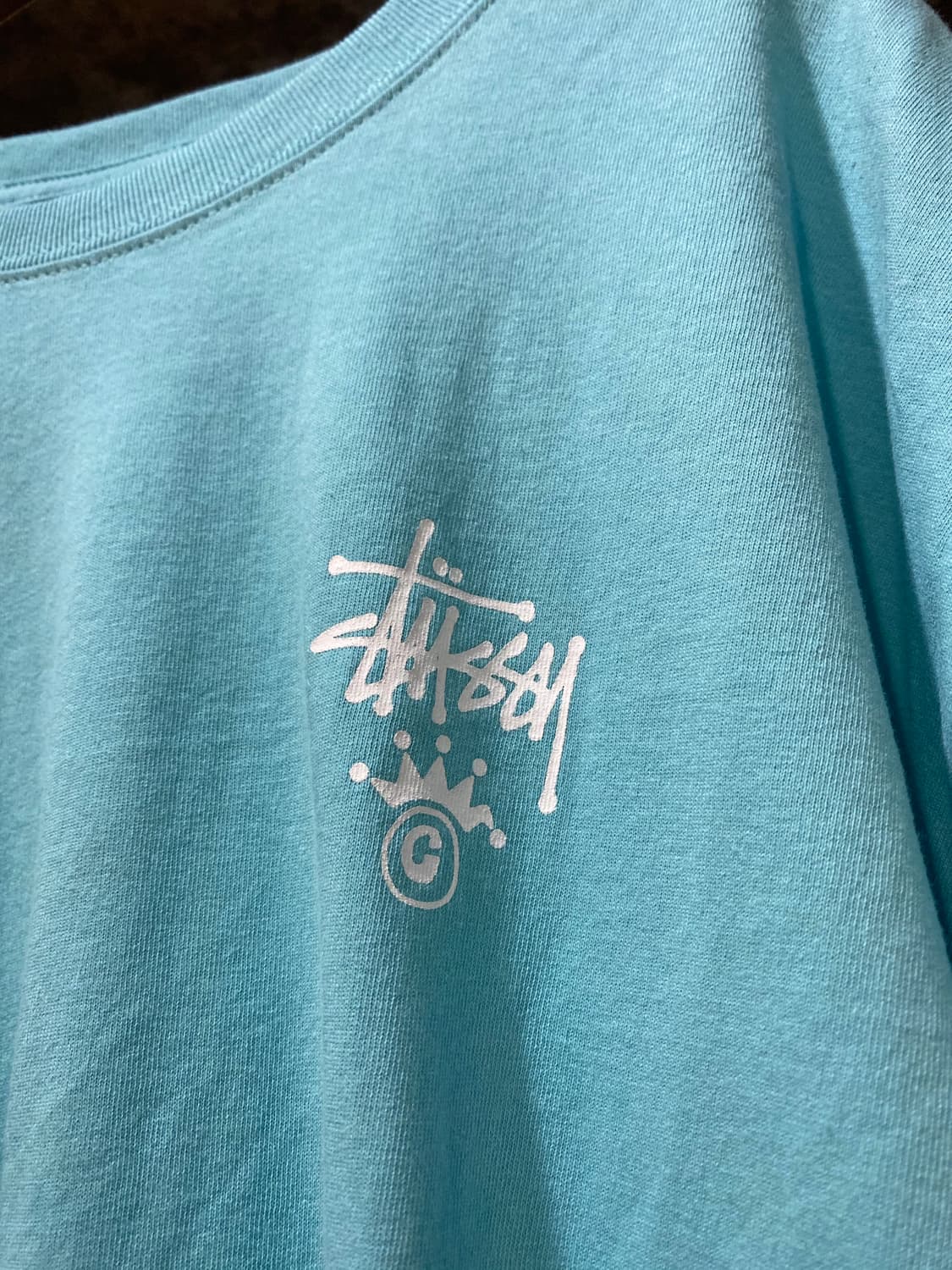 stussy 스투시 프린팅 포인트 티셔츠 XL 상품이미지4