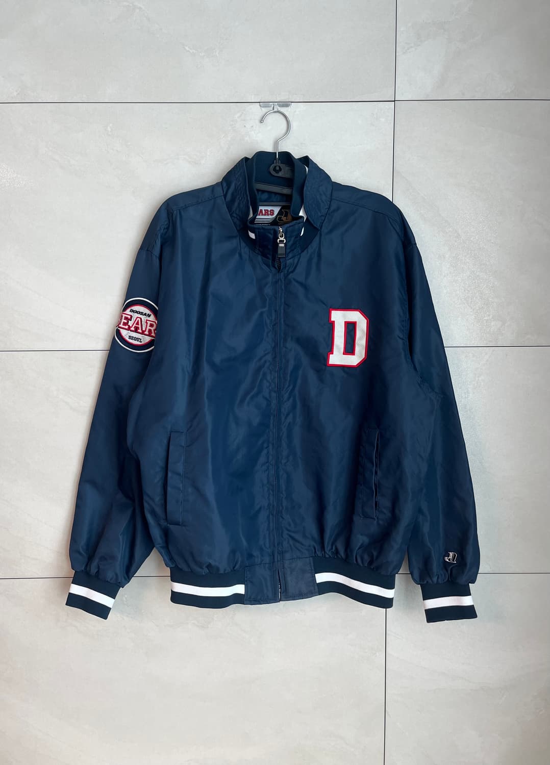 두산베어스 네포스 야구 자켓 점퍼 네이비 [100] 상품이미지1