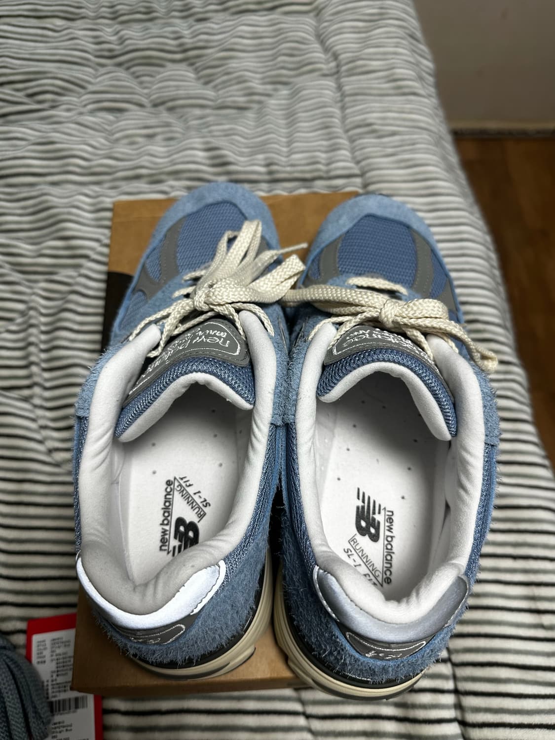 뉴발란스991v2 셀레스티얼 블루 페이디드 데님 260 상품이미지6