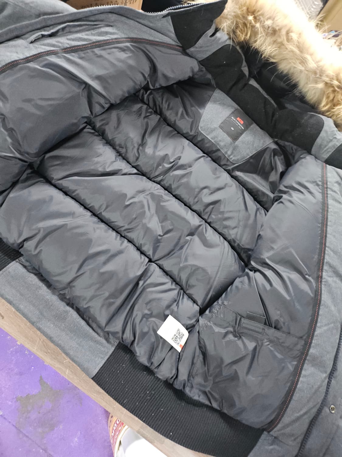 남성 K2 메킨리 봄버 구스 다운 패딩 95 상품이미지4