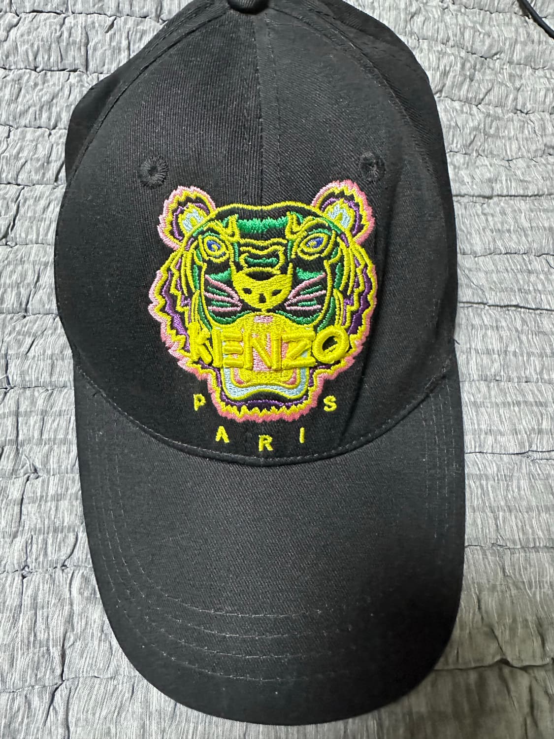 KENZO 겐조 블랙 타이거 자수 볼캡 상품이미지1