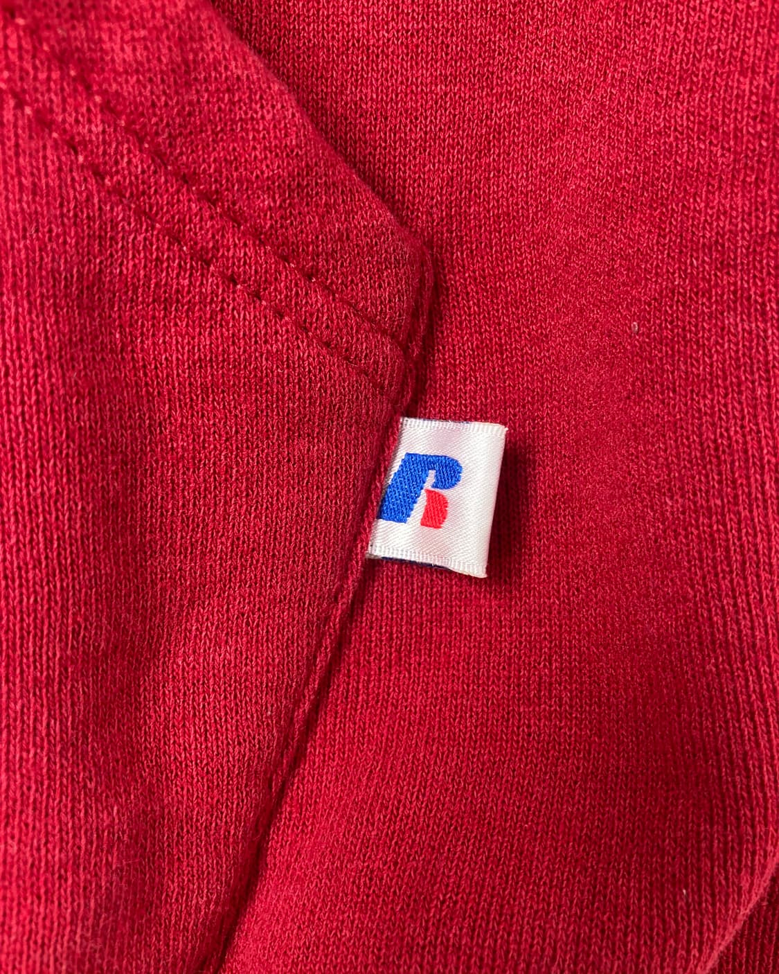 90s Russell Zip Up Hoodie (red) 상품이미지5