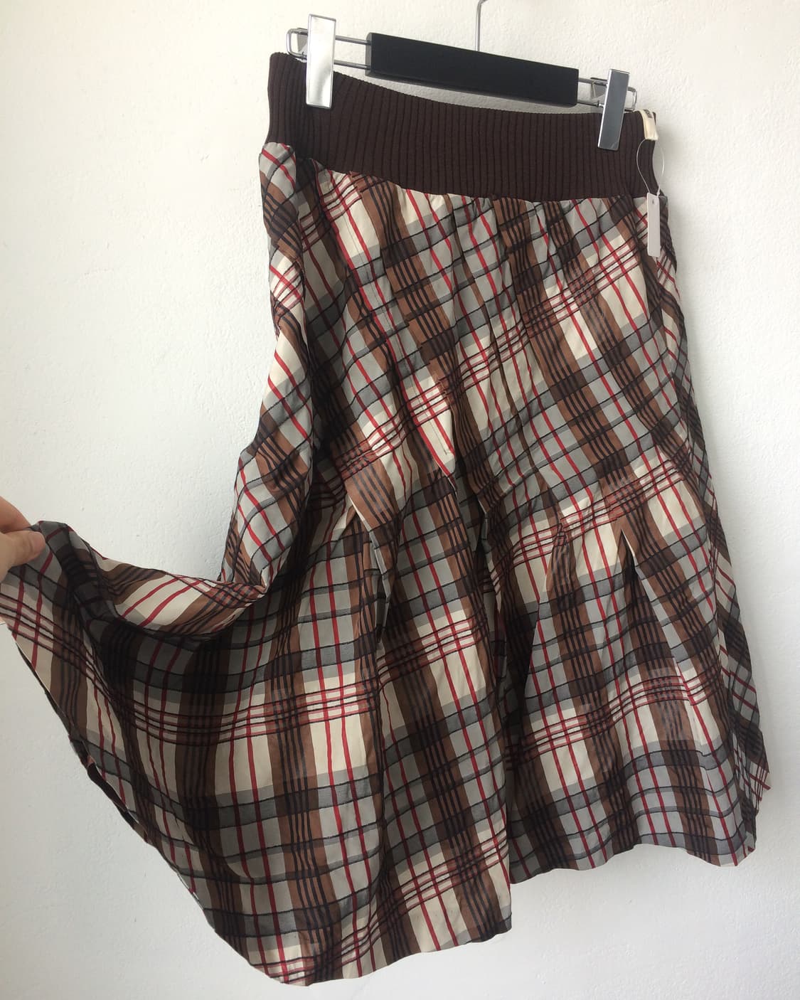 Hiroko Koshino pattern midi skirt 상품이미지2