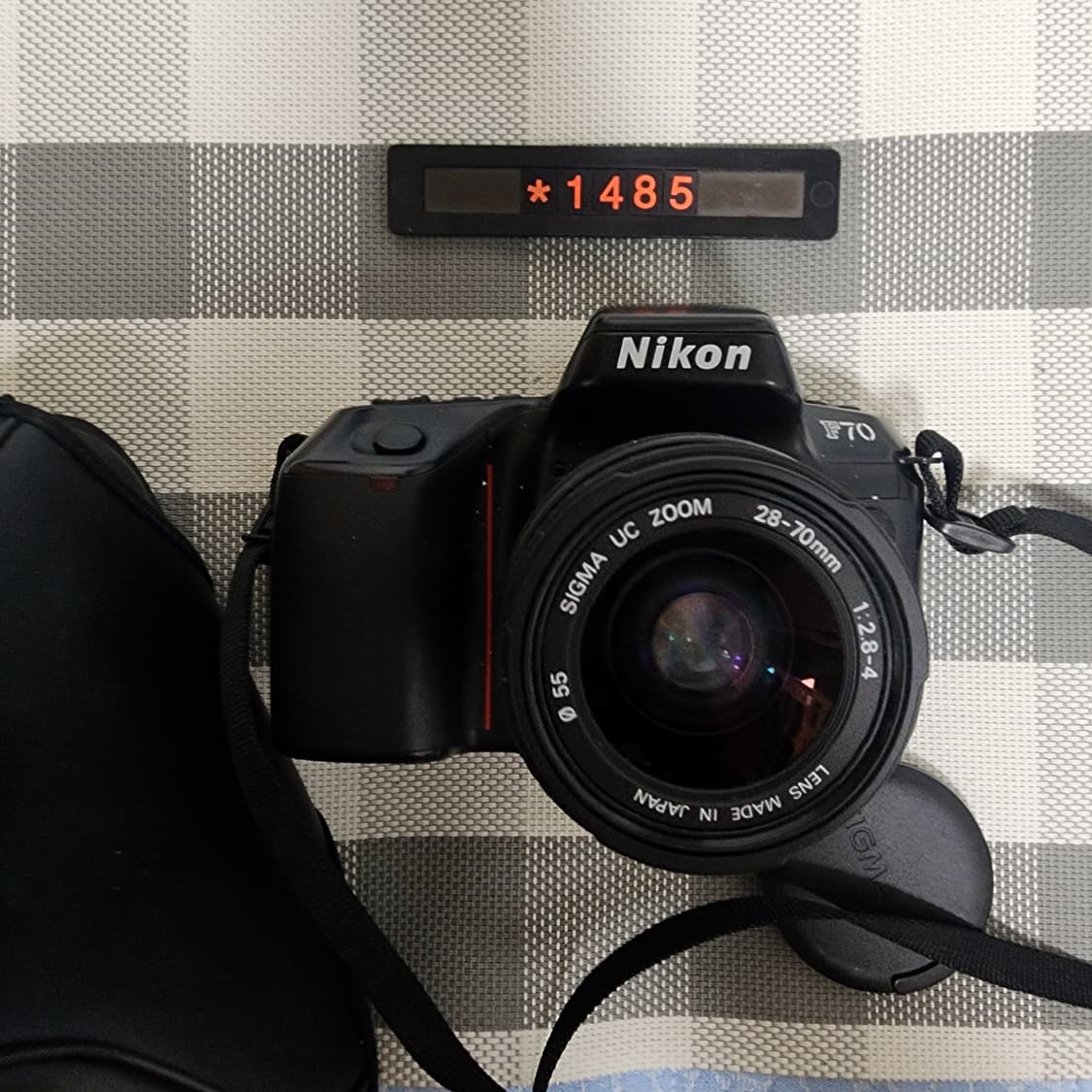 니콘 F 70 필름카메라 28-70 줌렌즈 케이스포함 상품이미지1
