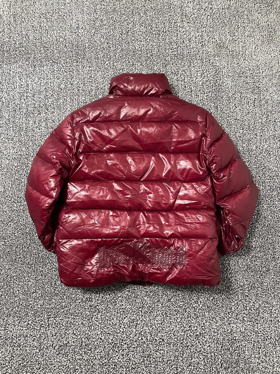 빈티지9. 존 갈리아노 (galliano) 다운 패딩 와인 일본빈티지 상품이미지3