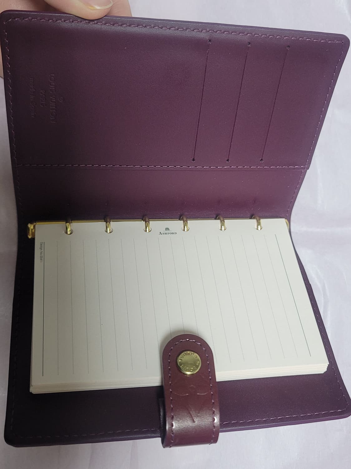 루이비통 베르니 다이어리 수첩 아젠다 애쉬포드 로로마 파일로팩스 a6 상품이미지2