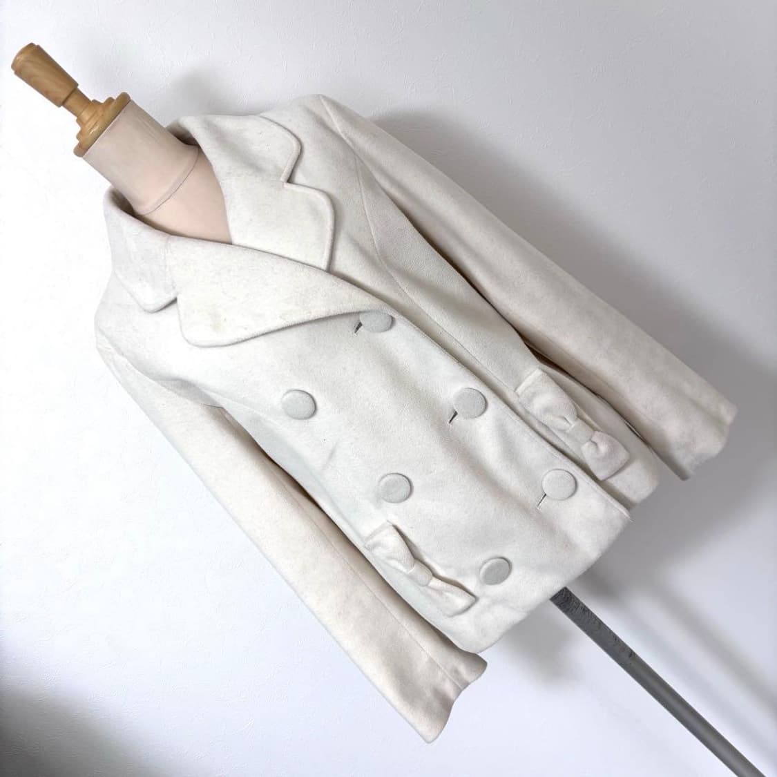 리즈리사 리본 포켓 숏코트 달천깔 라떼갸루 히메갸루 상품이미지1