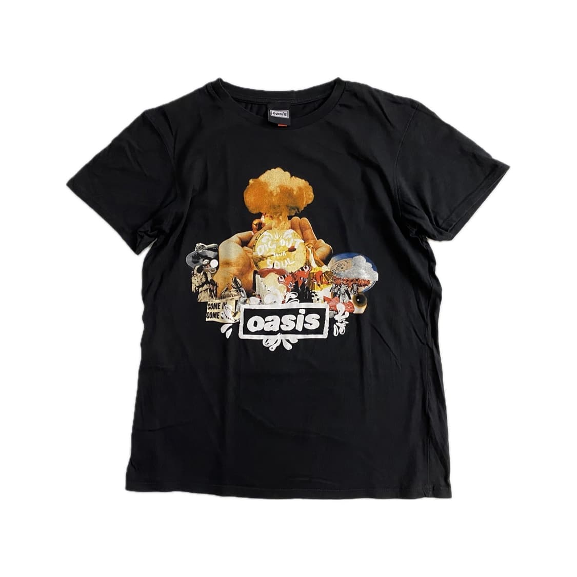오아시스 공식 2009년 여름 투어 티셔츠 상품이미지1