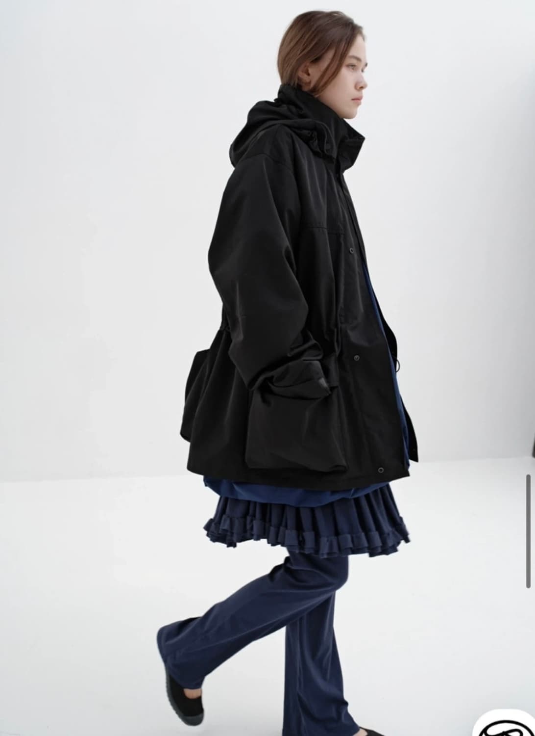 COSMOSS 코스모스 포켓 자켓 블랙 상품이미지2