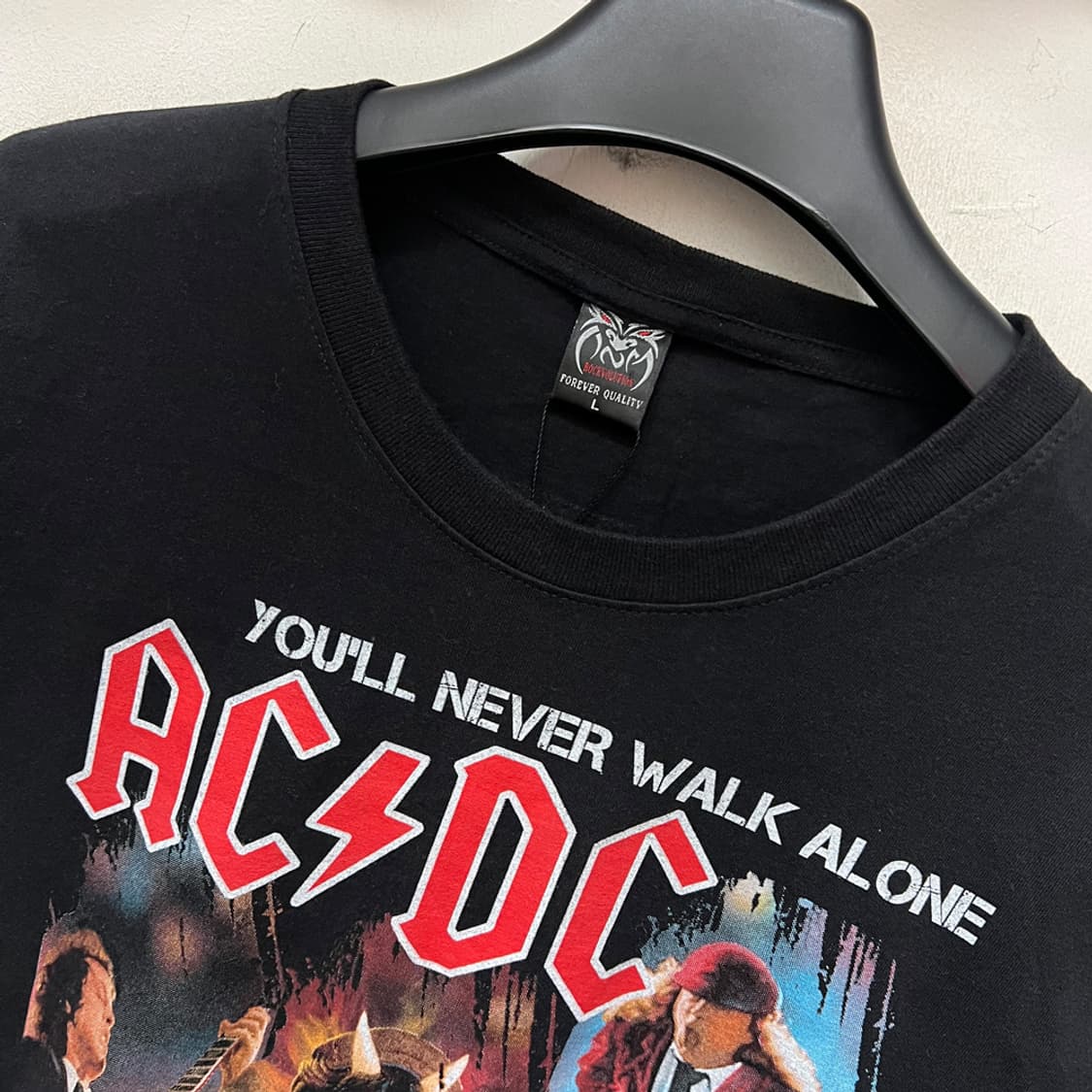 Rock Volution 락볼루션 ACDC 락밴드 반팔티 L 상품이미지3
