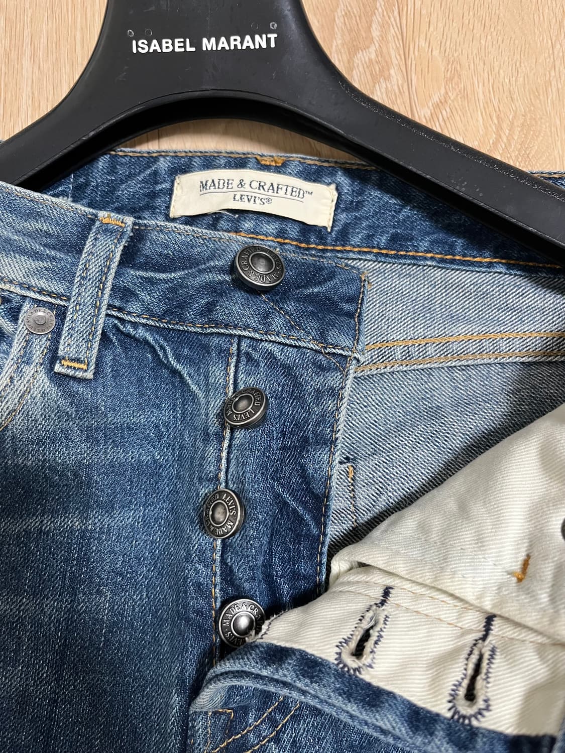 @새상품@ 리바이스 LMC ( made & crafted ) 중청 워싱 상품이미지5