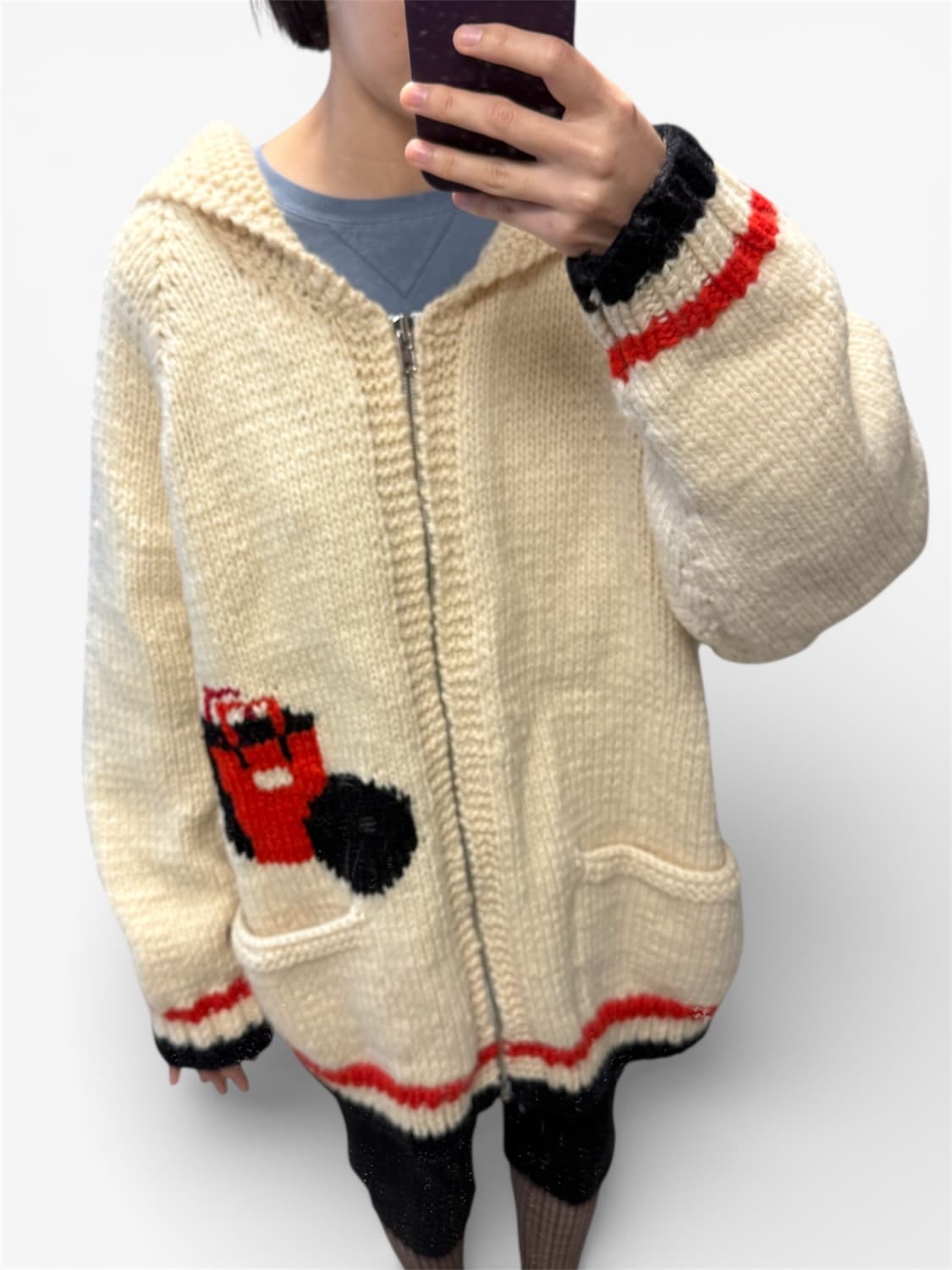 빈티지 코위찬 핸드메이드 상품이미지1