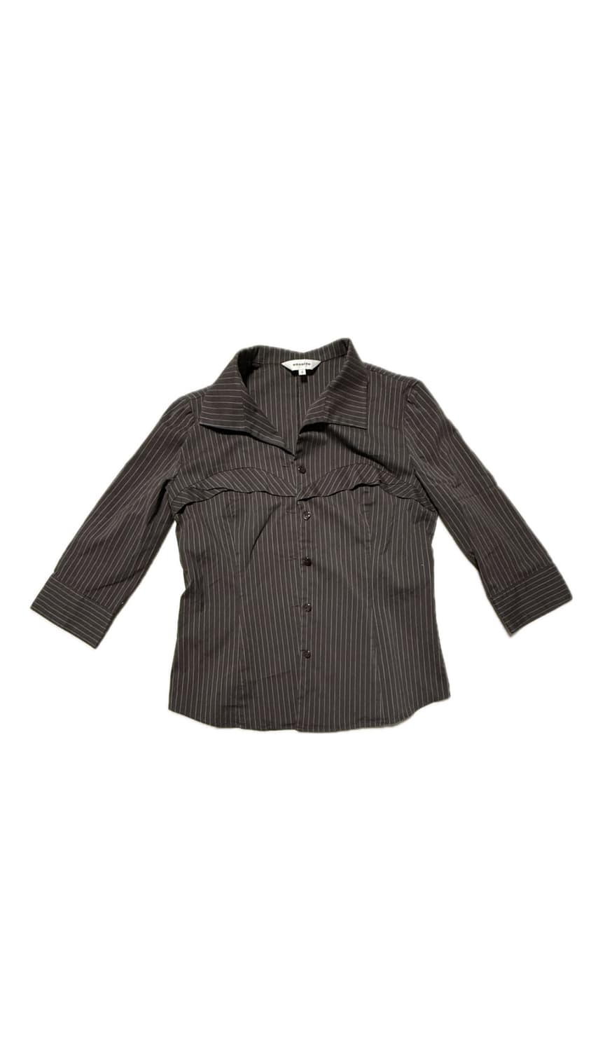 스트라이프 7부 블라우스  상품이미지2