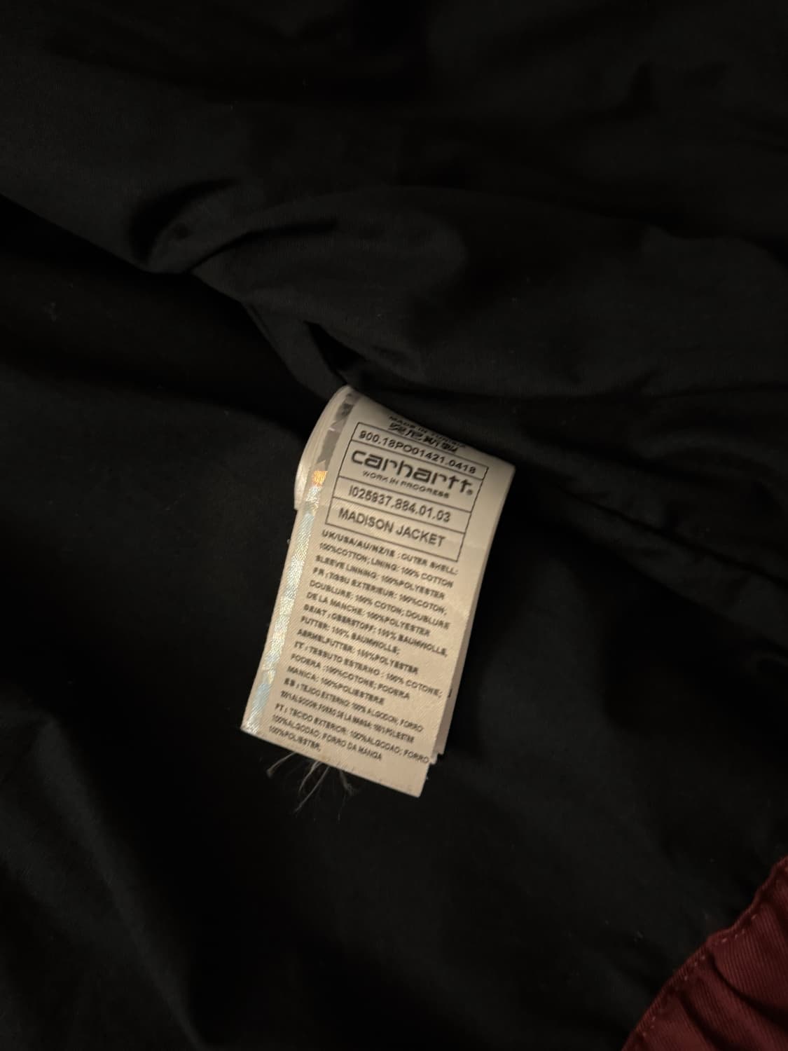 칼하트 wip 메디슨 자켓 상품이미지5