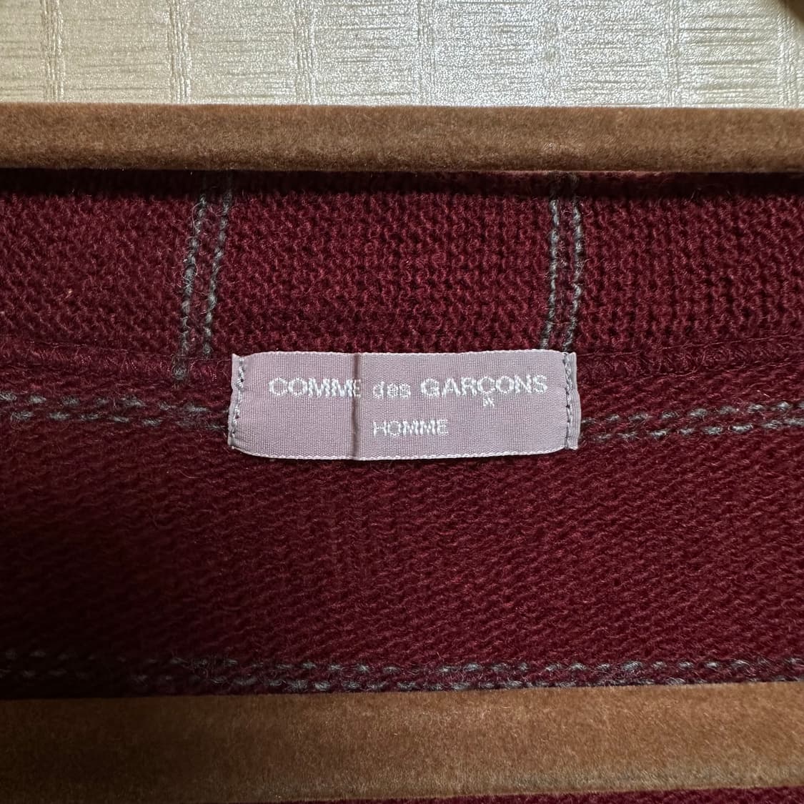 90s 빈티지 꼼데가르송 옴므 가디건 상품이미지9