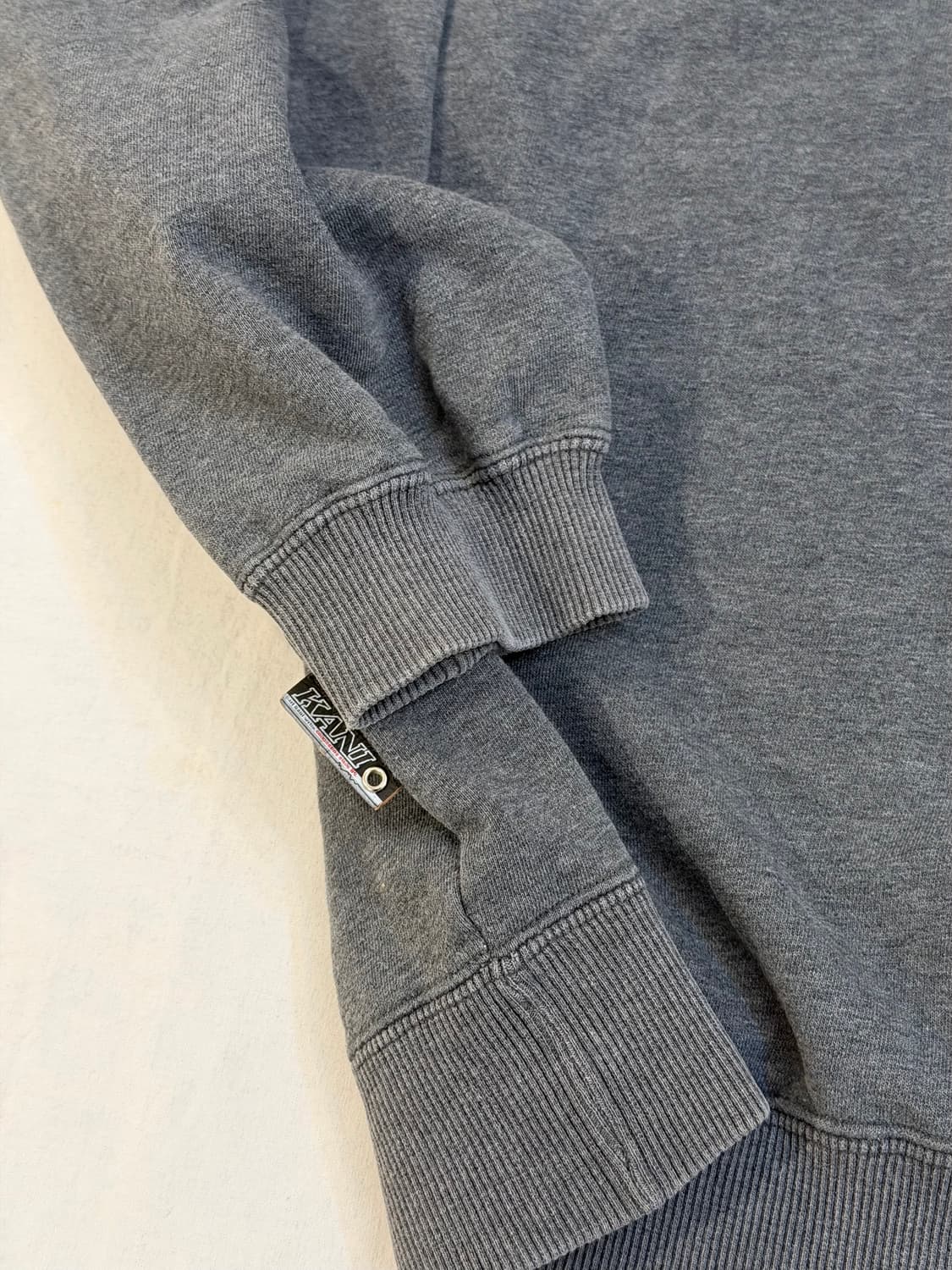 90s 칼카니 빈티지 힙합 맨투맨 스웻셔츠 그레이 상품이미지3