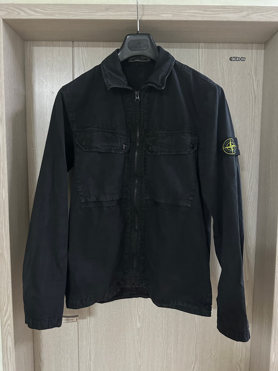 스톤아일랜드 23FW 102WN 브러쉬드 오가닉 코튼 오버셔츠 상품이미지1