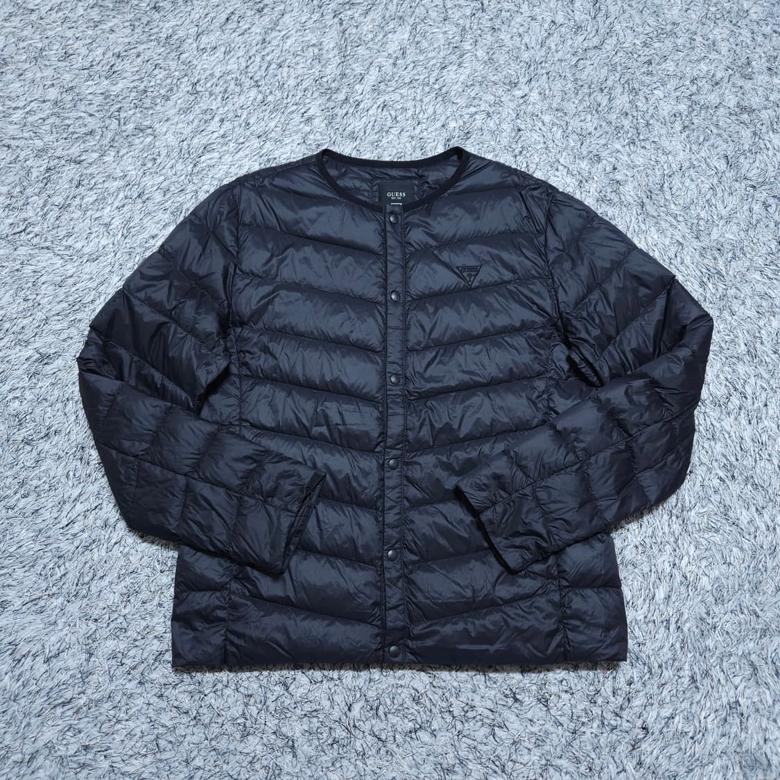 게스)100 남자 거위털 경량패딩 / 왕눈이샵 상품이미지1