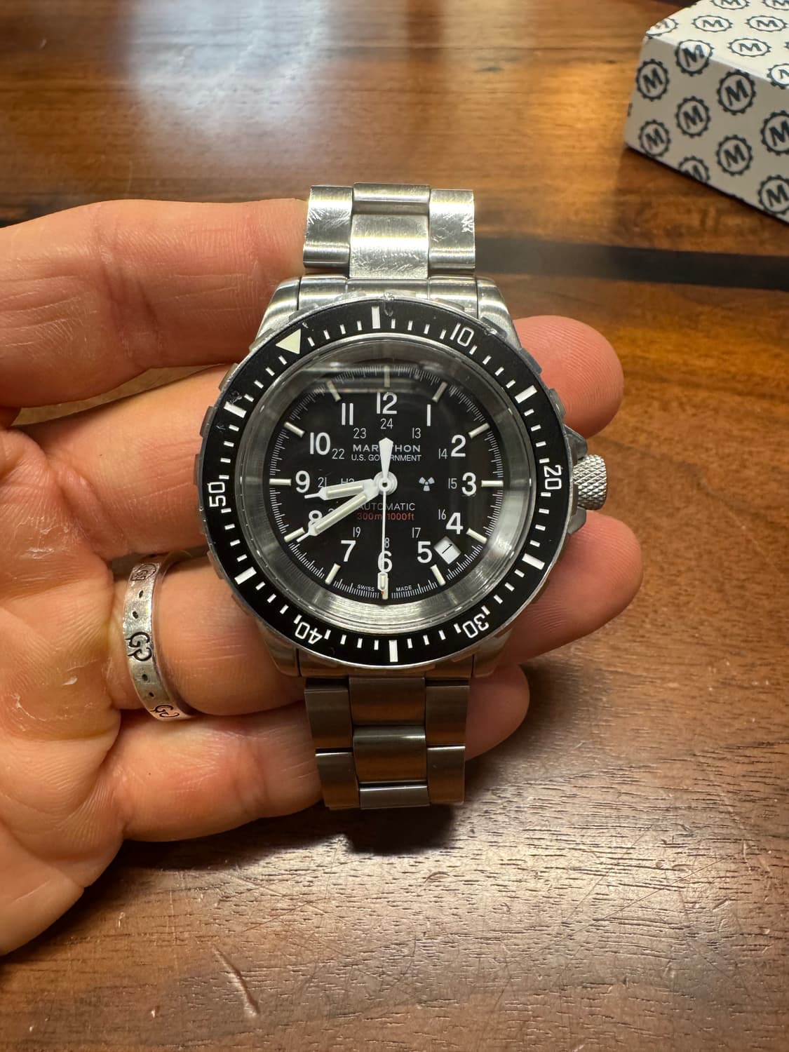 마라톤 GSAR 41mm 오토매틱 미군 특수부대 다이버 시계 상품이미지2