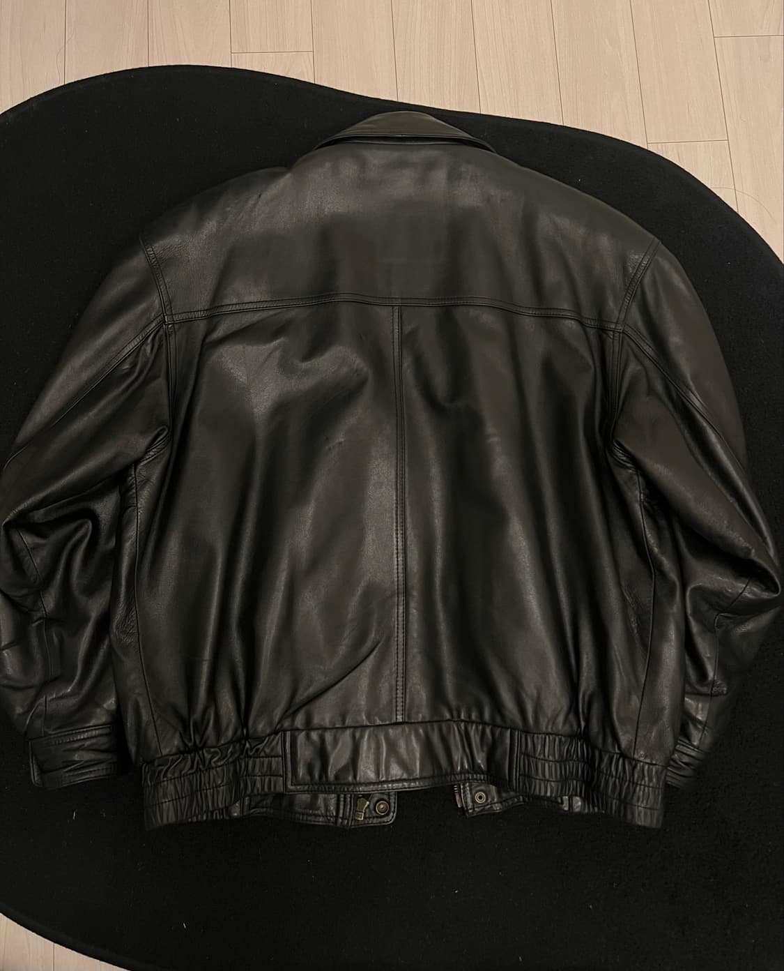 vtg 빈티지 양가죽 봄버 자켓 95 상품이미지2