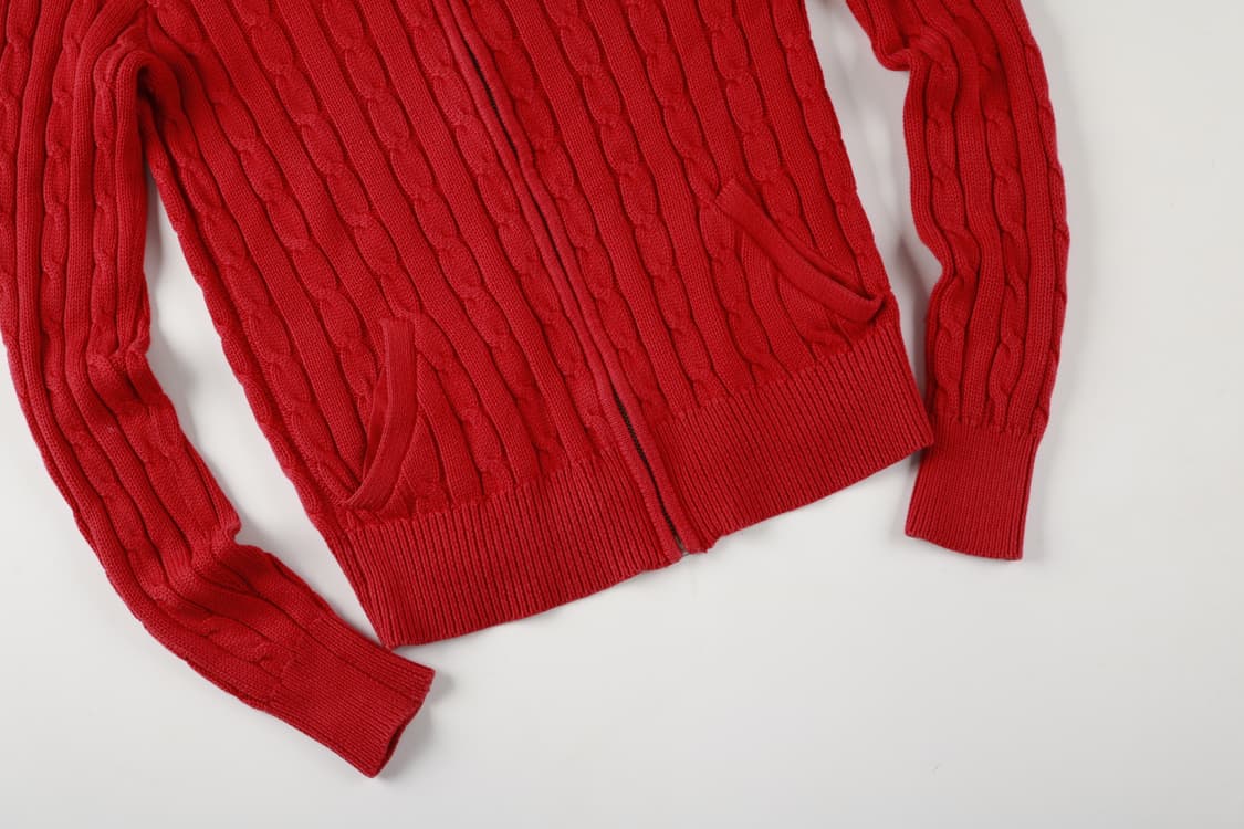 [여성 S] 폴로 랄프로렌 꽈배기 집업 니트 상품이미지3