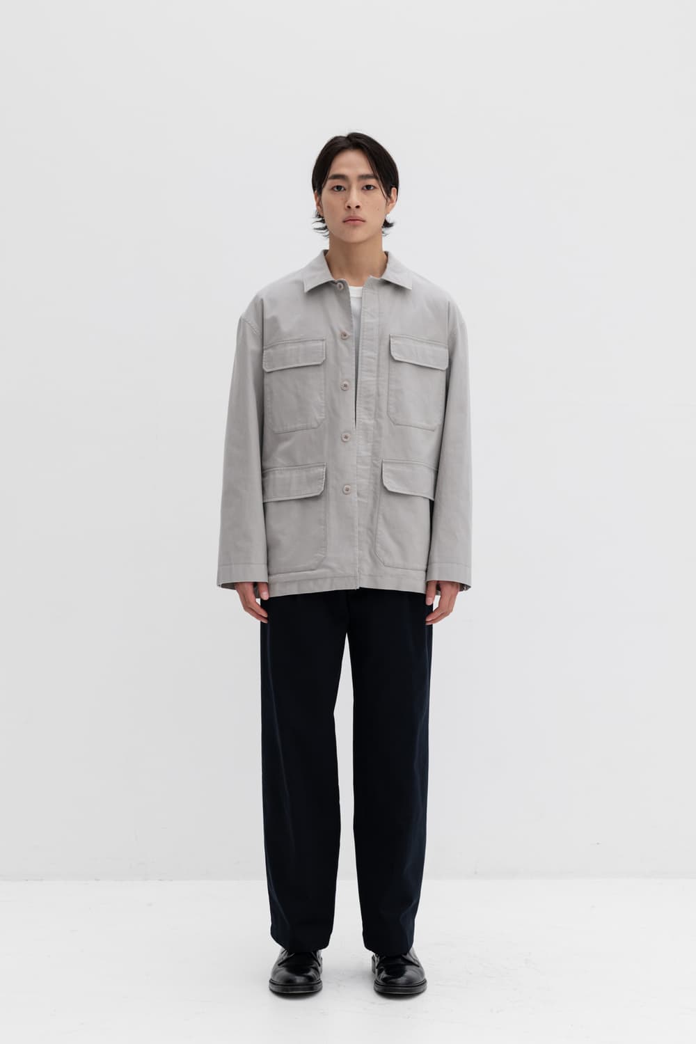 포터리 퍼티그 자켓 실버 2 사이즈 상품이미지1