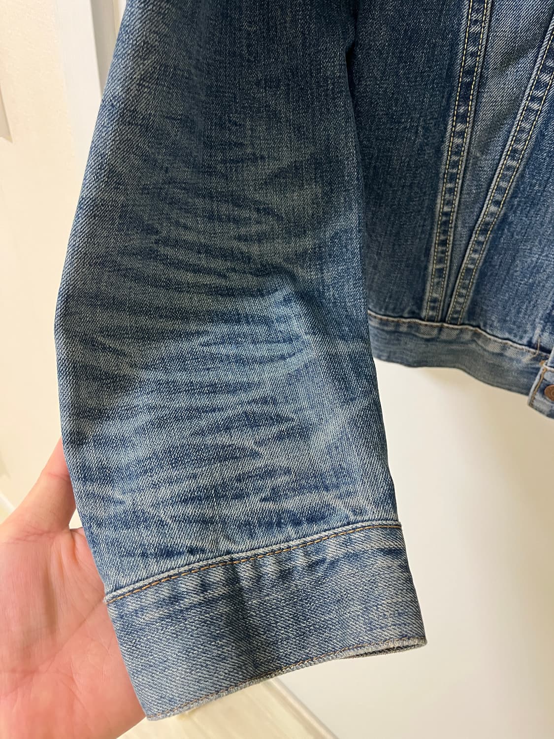 리바이스 90s 타입3 트러커 발렌시아 555 44사이즈 3세대 상품이미지4