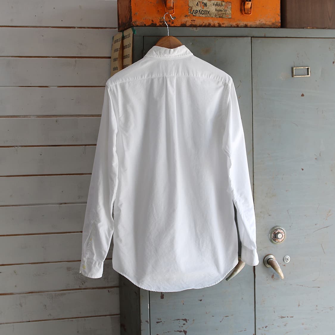 (착용컷) 폴로 랄프로렌 옥스포드 셔츠 (남성용 98-100) 상품이미지3