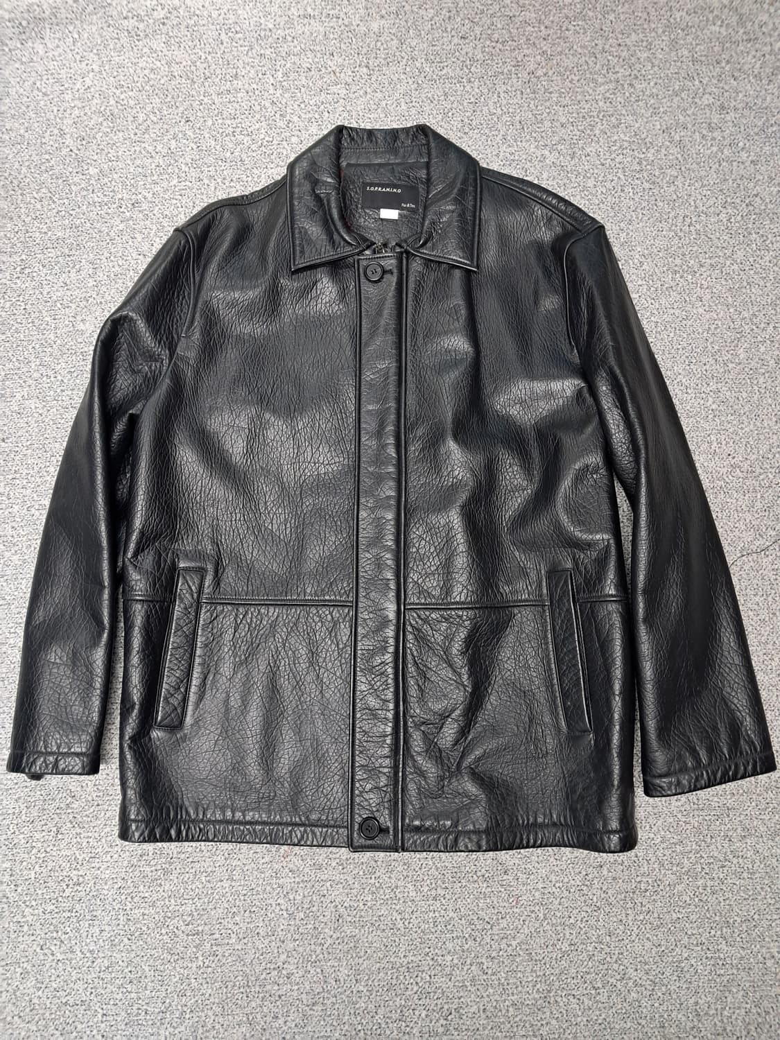 빈티지가죽자켓 카코트 상품이미지1