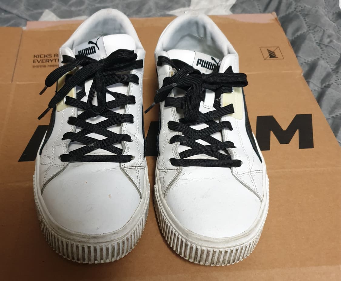 푸마 플랫폼 에버 FS 스니커즈 검횐 (270) 상품이미지3