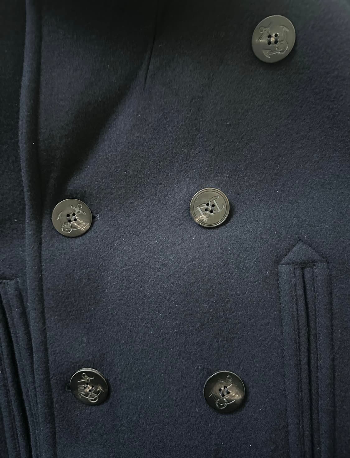 렉토 네이비 피코트 M 상품이미지5