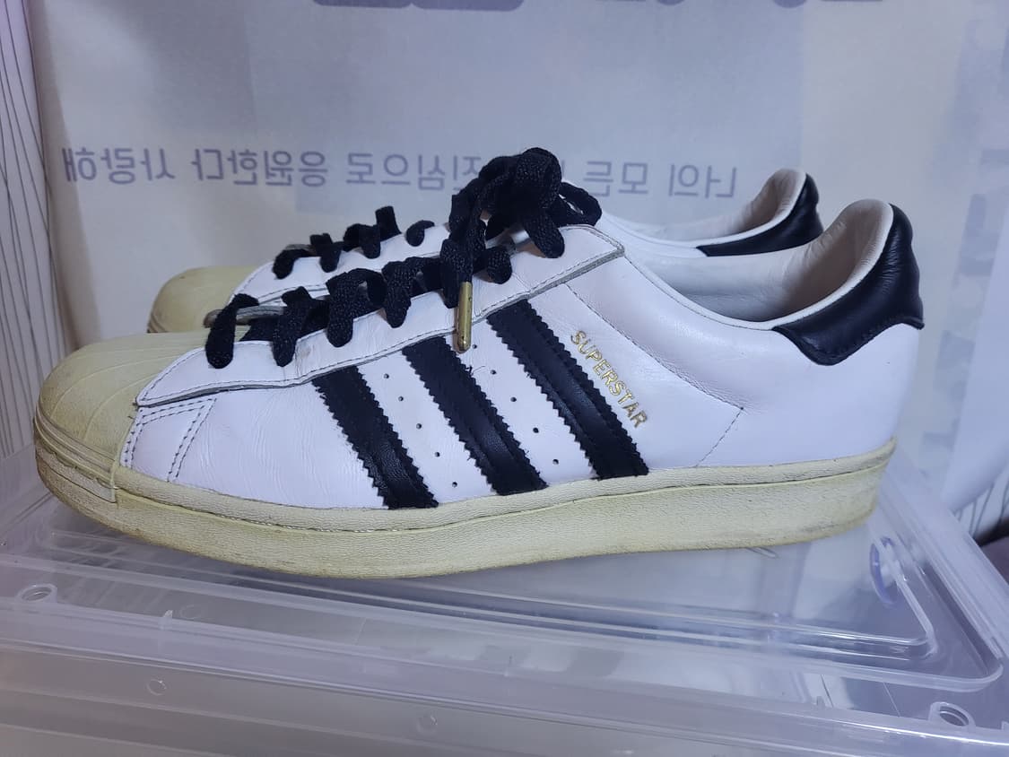 아디다스 슈퍼스타 프리미엄 화이트블랙 상품이미지3