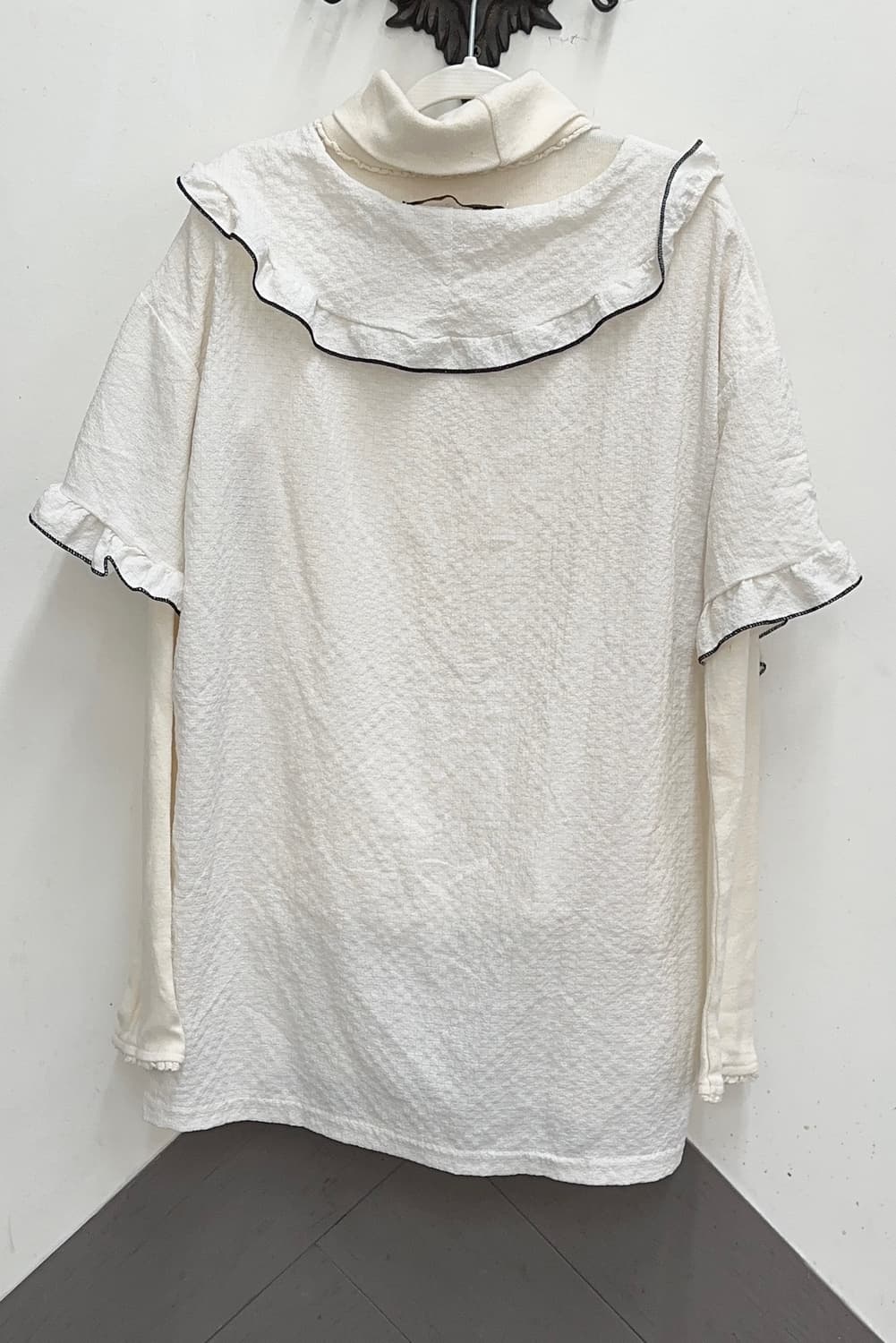 🌙히메갸루 달천깔 코디세트🌙 블라우스 미니스커트 레이어드 러블리 상품이미지4