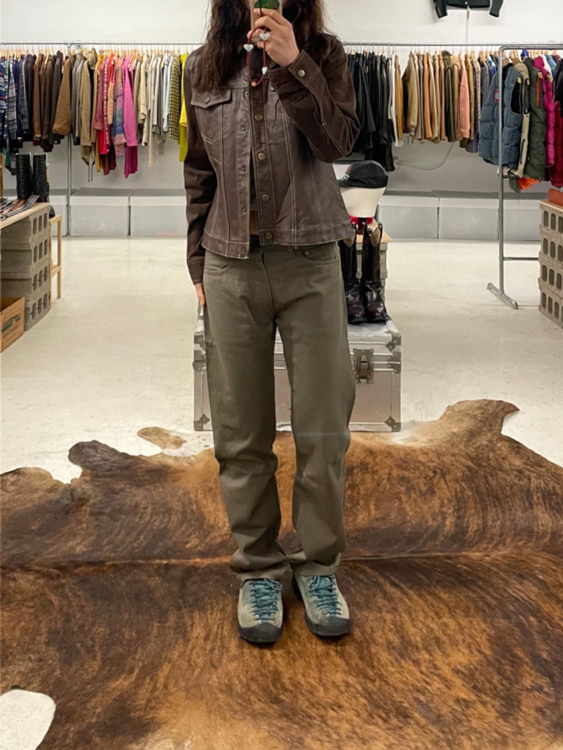 JOE MCCOY brown denim pants 상품이미지1