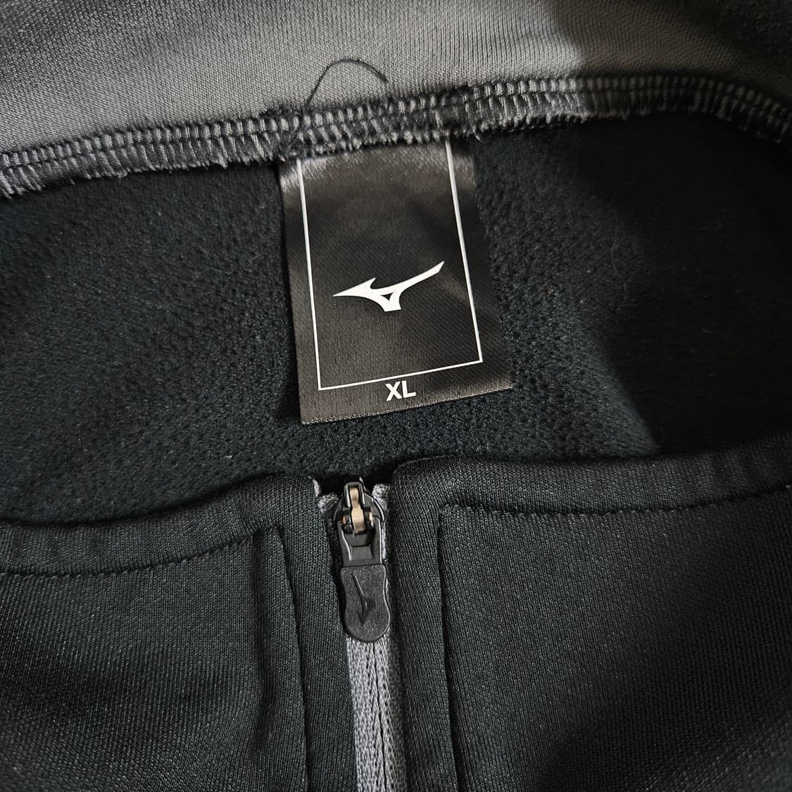 XL 미즈노 핑거홀 기모 하프집업 기능성 긴팔티 상품이미지5