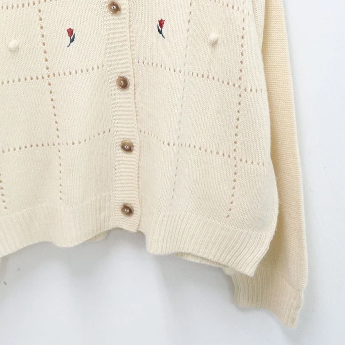 EHKA SOPO 플라워 자수 가디건 60555 상품이미지4