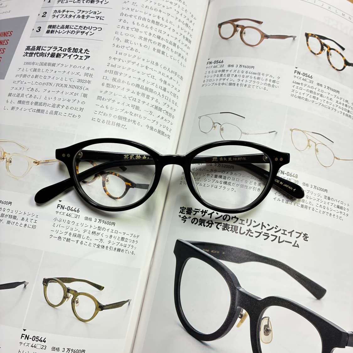 角矢甚治郎作 카도야 진지로 사쿠 일본 장인 셀룰로이드 뿔테 안경 상품이미지1