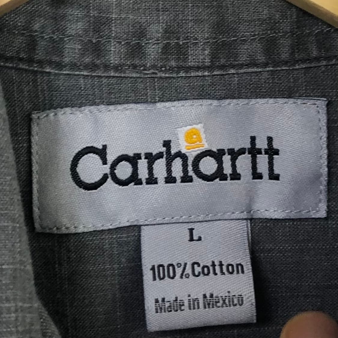 L 칼하트 데님 워크 셔츠 상품이미지5