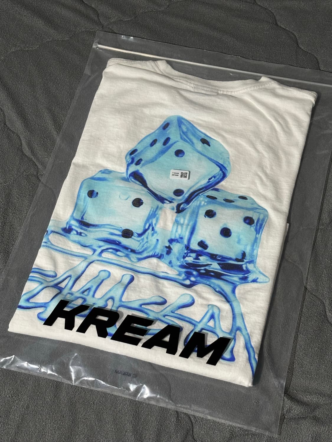 [M] 스투시 멜티드 티셔츠 화이트 상품이미지1