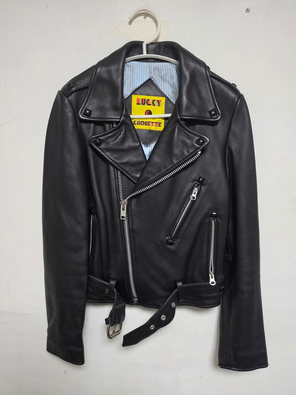
Lucky Chouette 양가죽 라이더 자켓 36 (새상품) 상품이미지1