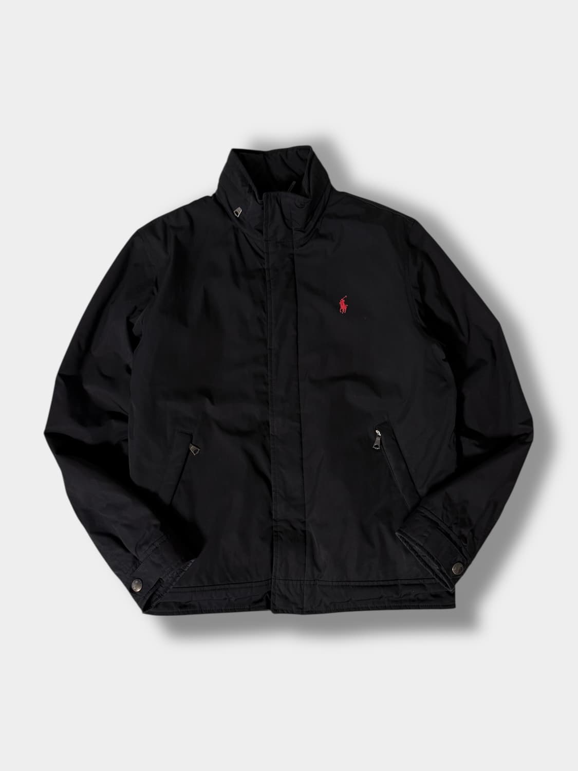 폴로 랄프로렌 루즈핏 블랙 패커블 후드 점퍼 상품이미지1