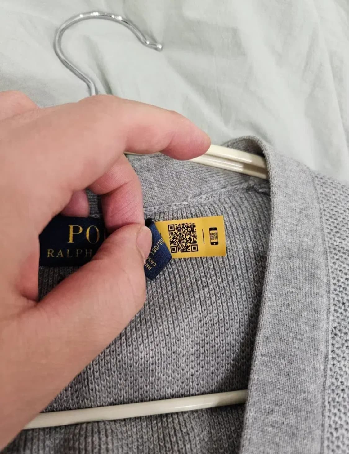 폴로 가디건_그레이 상품이미지4