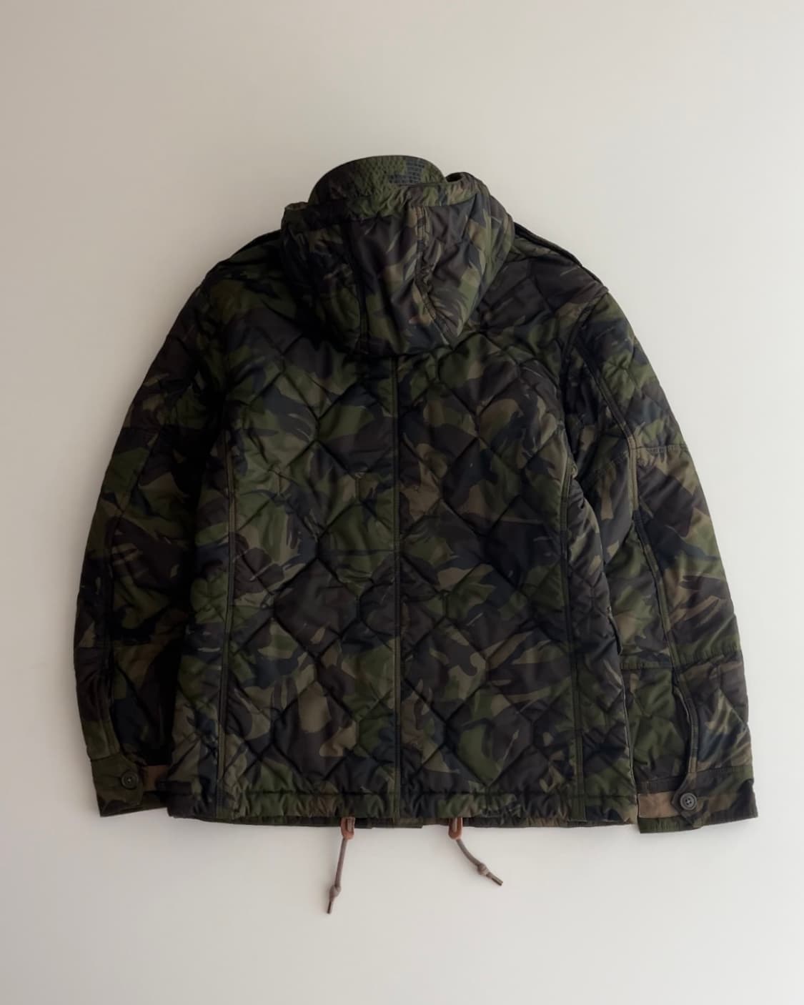 폴로 랄프로렌 카모 퀼팅 후드 자켓 S 상품이미지2