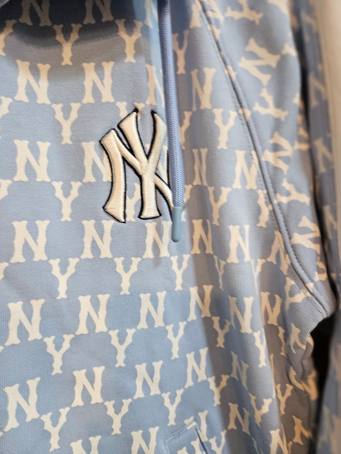 MLB NY 양키스 모노그램 후드집업 S(90) 상품이미지3