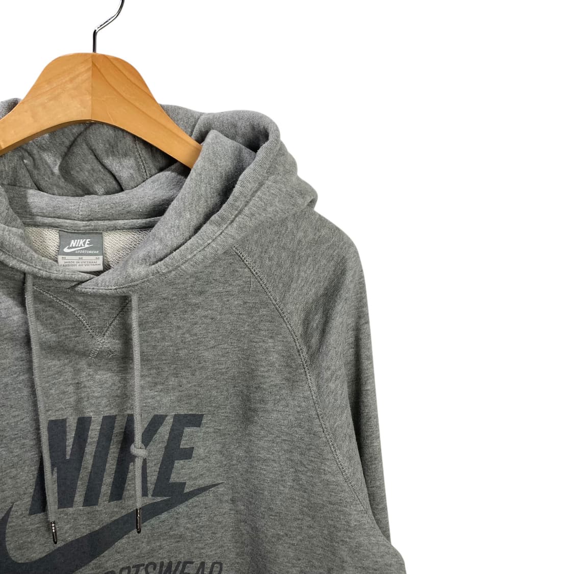 나이키 그레이 빅로고 후드 상품이미지3