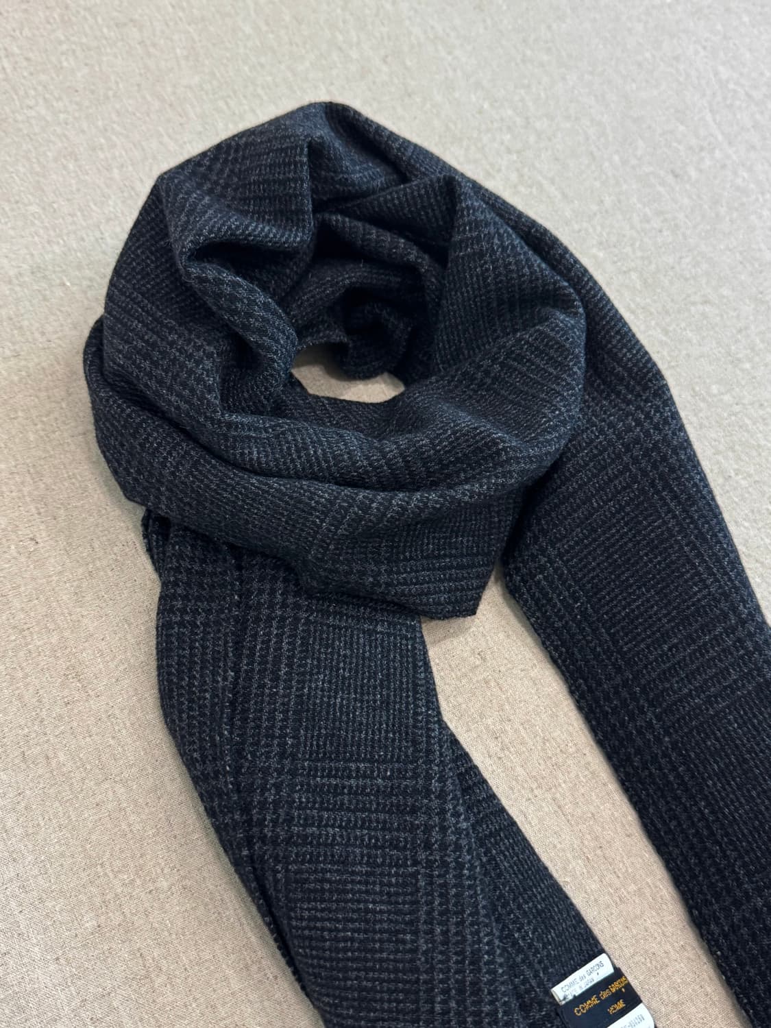 꼼데가르송 옴므 91aw 울 머플러 상품이미지3