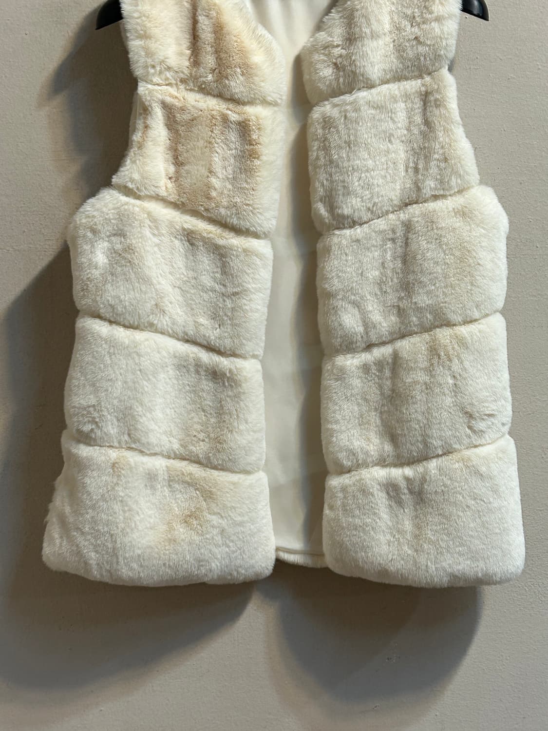 유즈드 페이크 퍼 베스트 상품이미지3