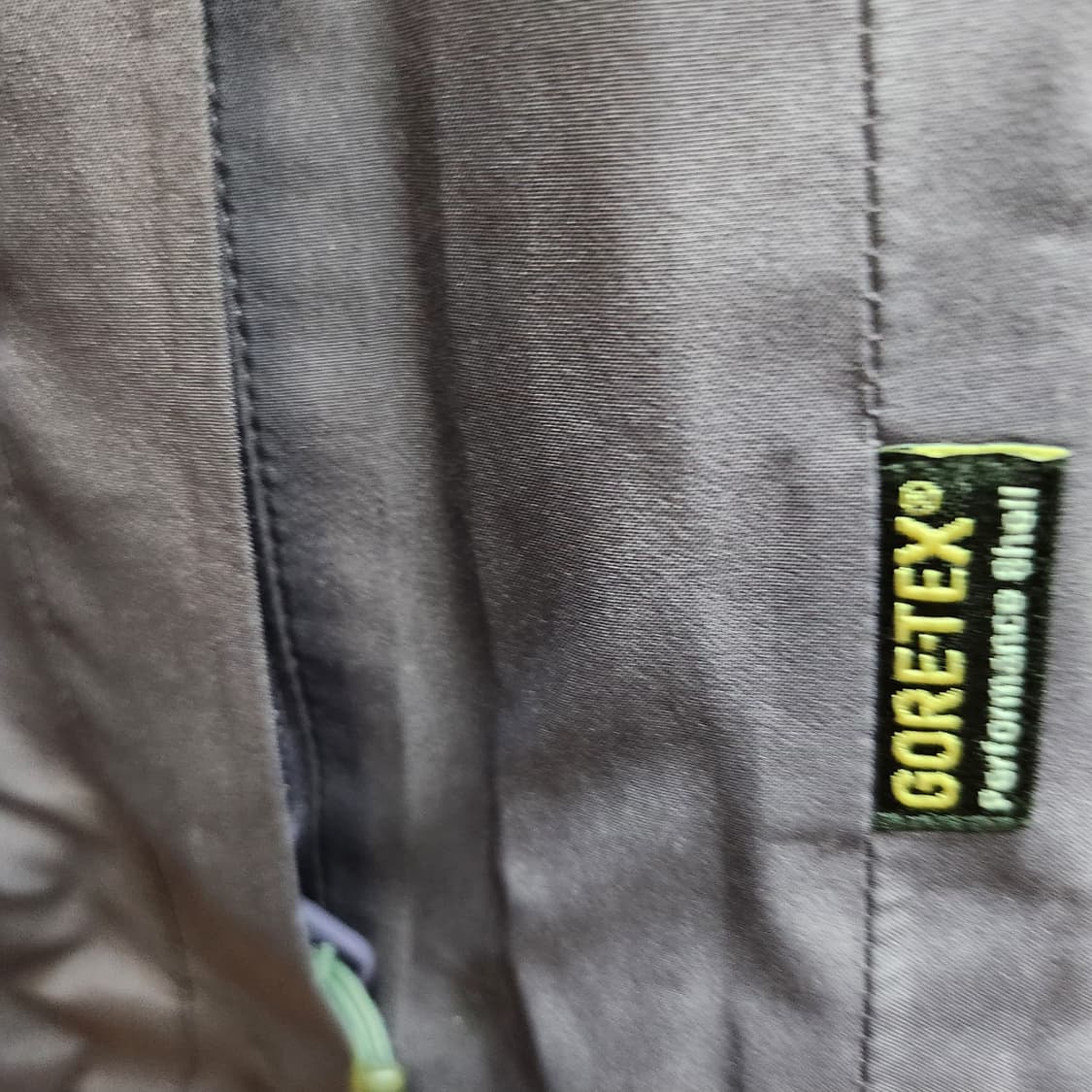 콜롬비아 고어텍스 이중지퍼 스트링 바람막이 S(M) 상품이미지4