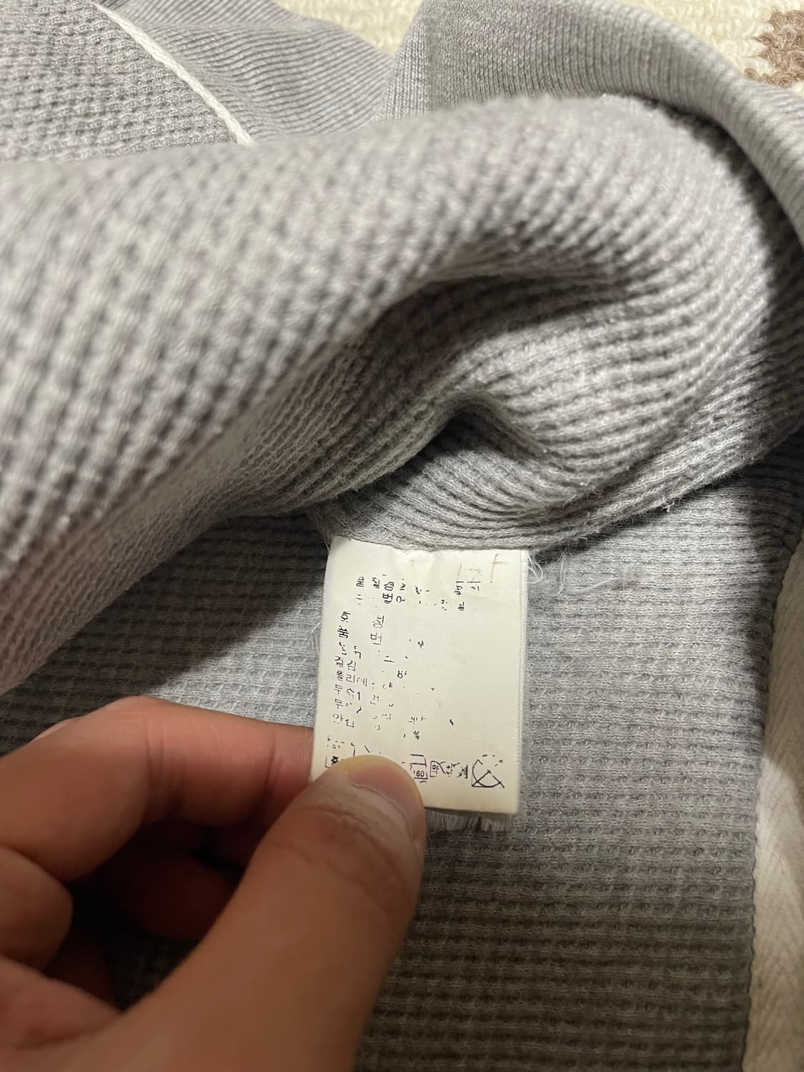 폴로 랄프로렌 와플 후드집업 상품이미지4