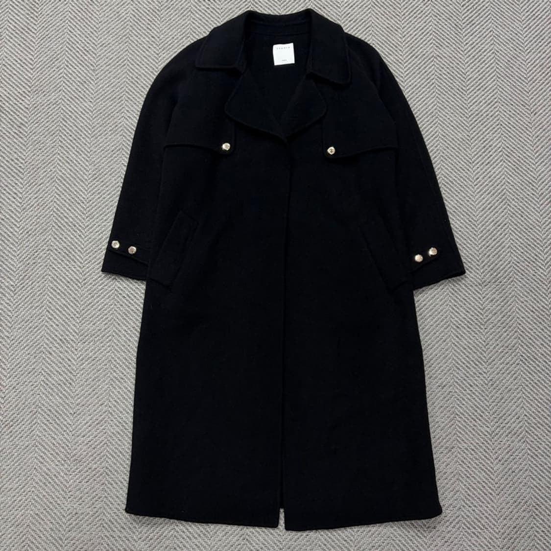 산드로 울블렌드 코트 v1895 상품이미지1